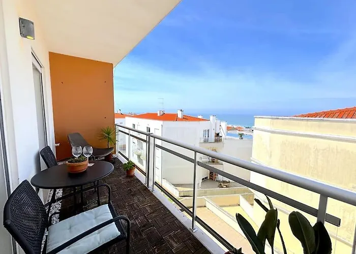 Apartamento Ocean Flat - Private Rooftop Terrace Bbq Nazaré