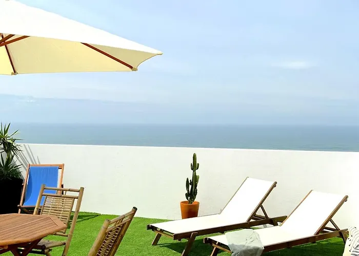 Appartement Boutique W Sea View And Private Rooftop Terace Nazaré