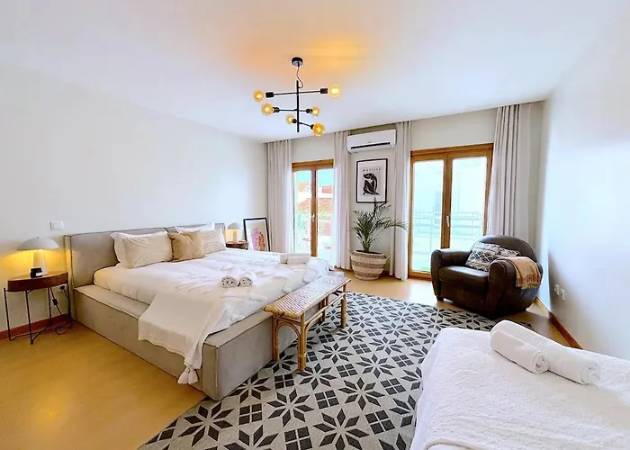 דירה Boutique W Sea View And Private Rooftop Terace נאזרה